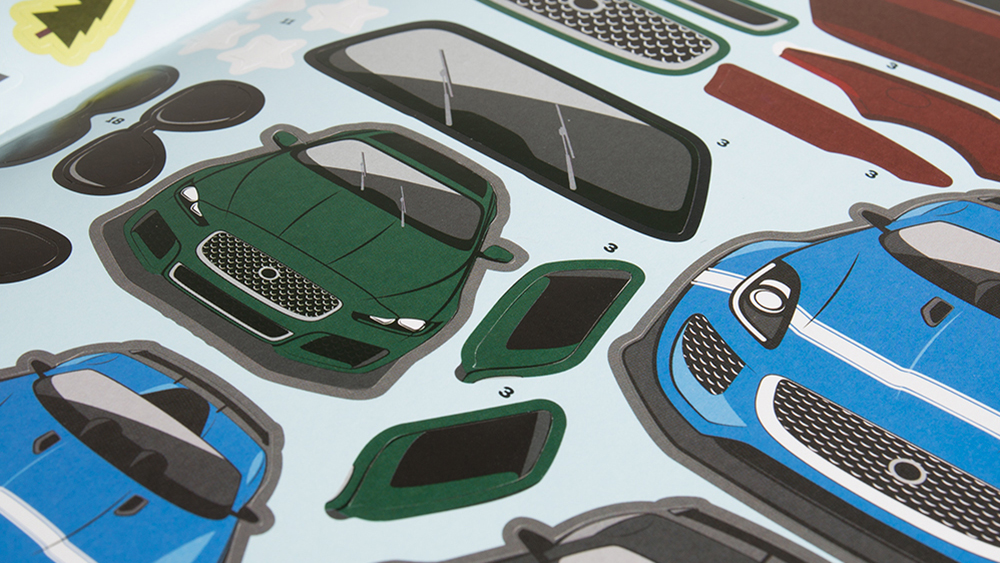 Shop Jaguar Sticker Book in Qatar