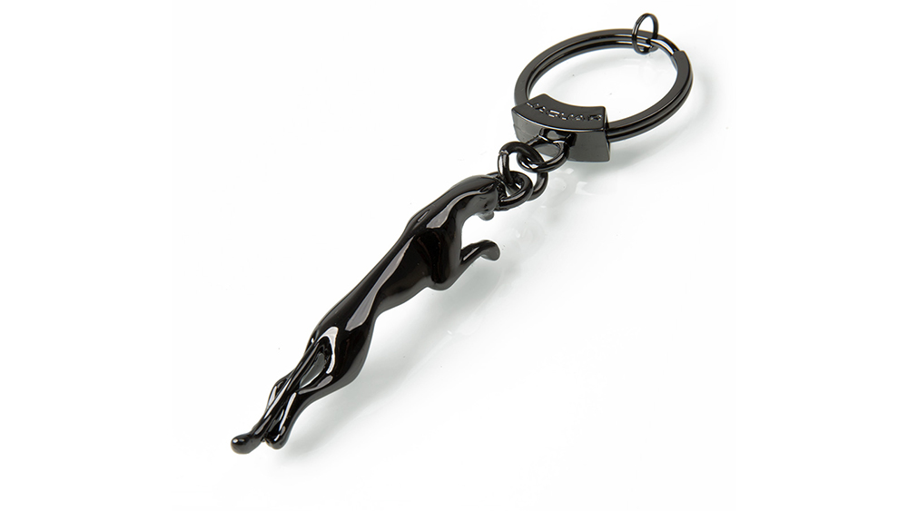 Shop Jaguar Leaper Keyring - Gunmetal in Qatar