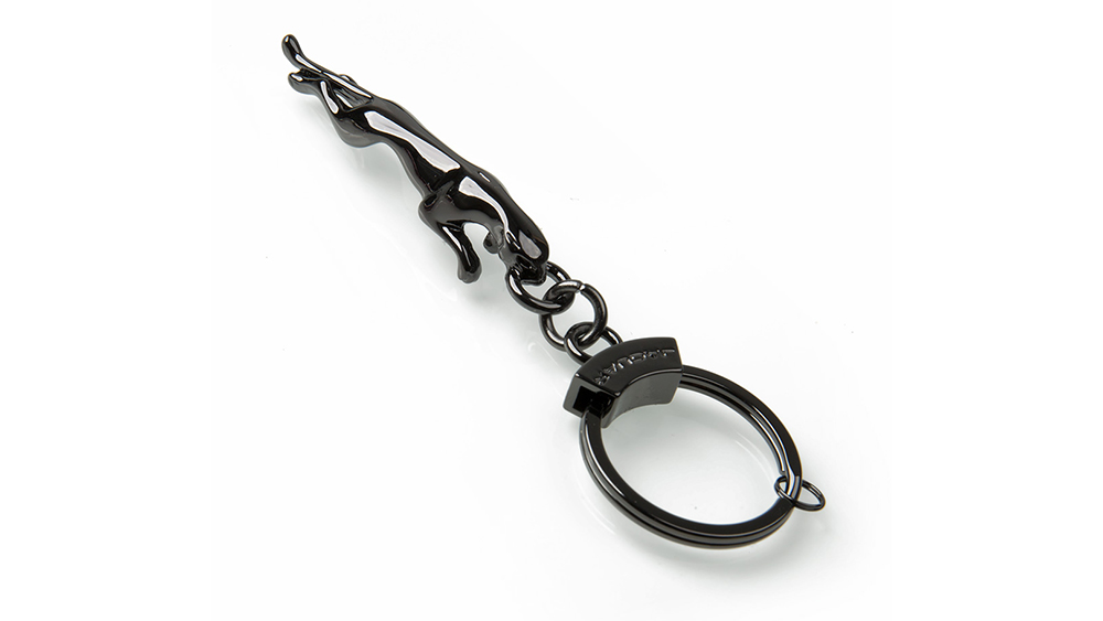 Buy Jaguar Leaper Keyring - Gunmetal Accessories Online