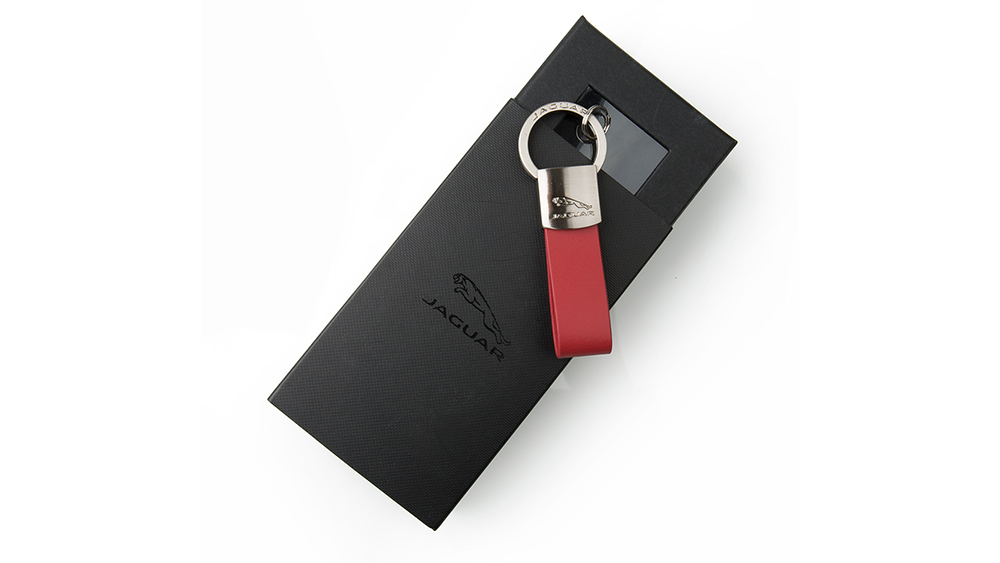 Leather Loop Keyring