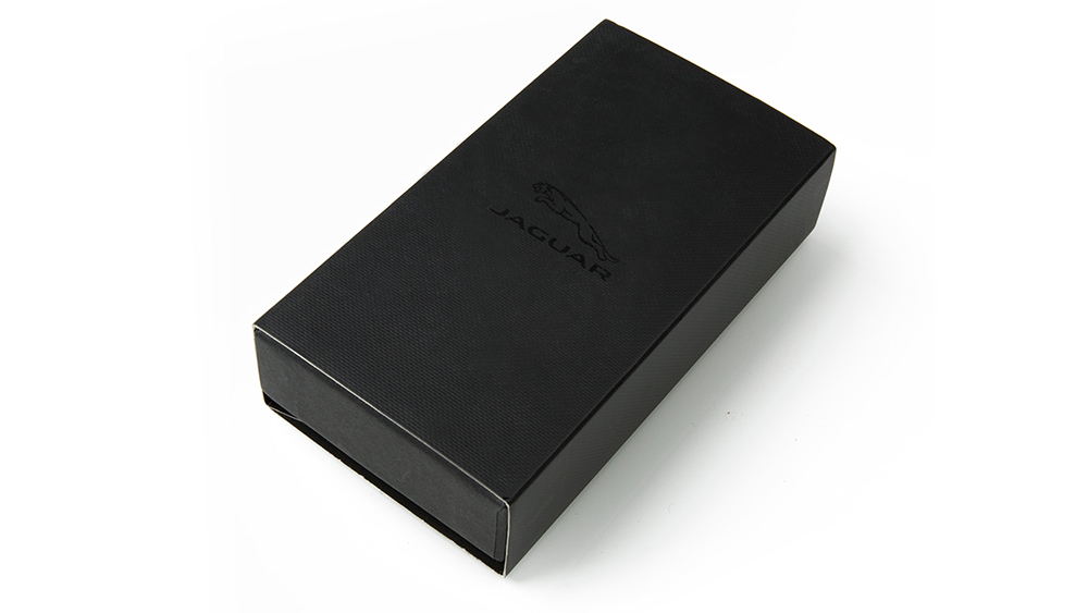 Shop Jaguar Leather Loop Keyring - Red in Qatar