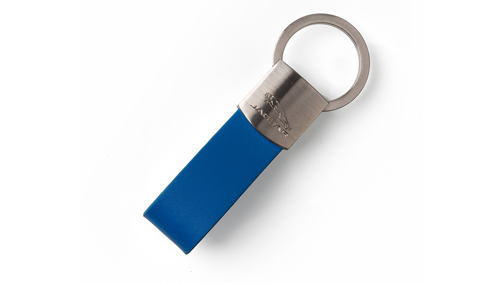 Buy Jaguar JAGUAR LEATHER LOOP KEYRING - BLUE Accessories Online