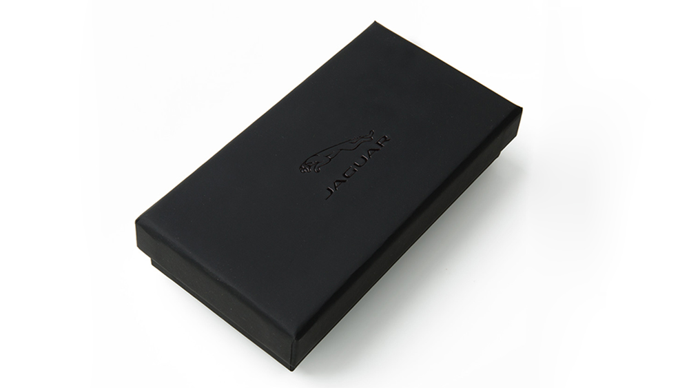 JAGUAR LEATHER LOOP KEYRING - BLUE 5